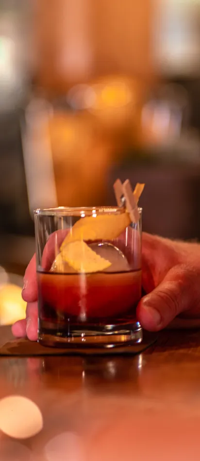 Cocktail an der Bar